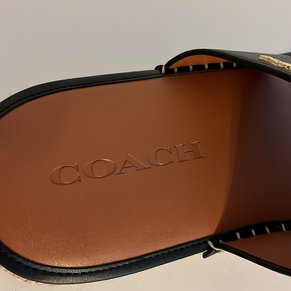 NWOT COACH PLATFORM SANDALS - Picture 3 of 7